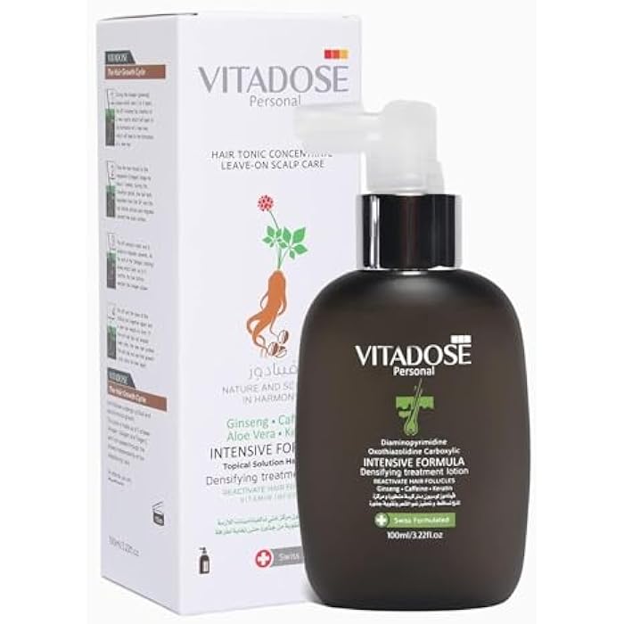 VITADOSE Hair Growth Lotion | For Hair and Scalp | Daily Hair Follicle Booster | Leave In Concentrate - Image 3
